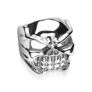 Herren Biker Ring Totenkopf Skull Gothic # TR7682  